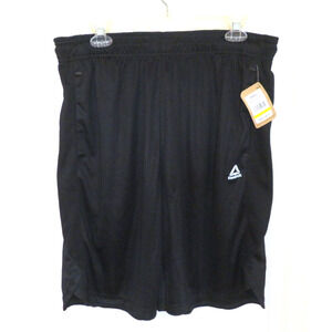 NWT Reebok Fixed Training Shorts Men's 10" Slim Fit Black Basketball Size L NEW!